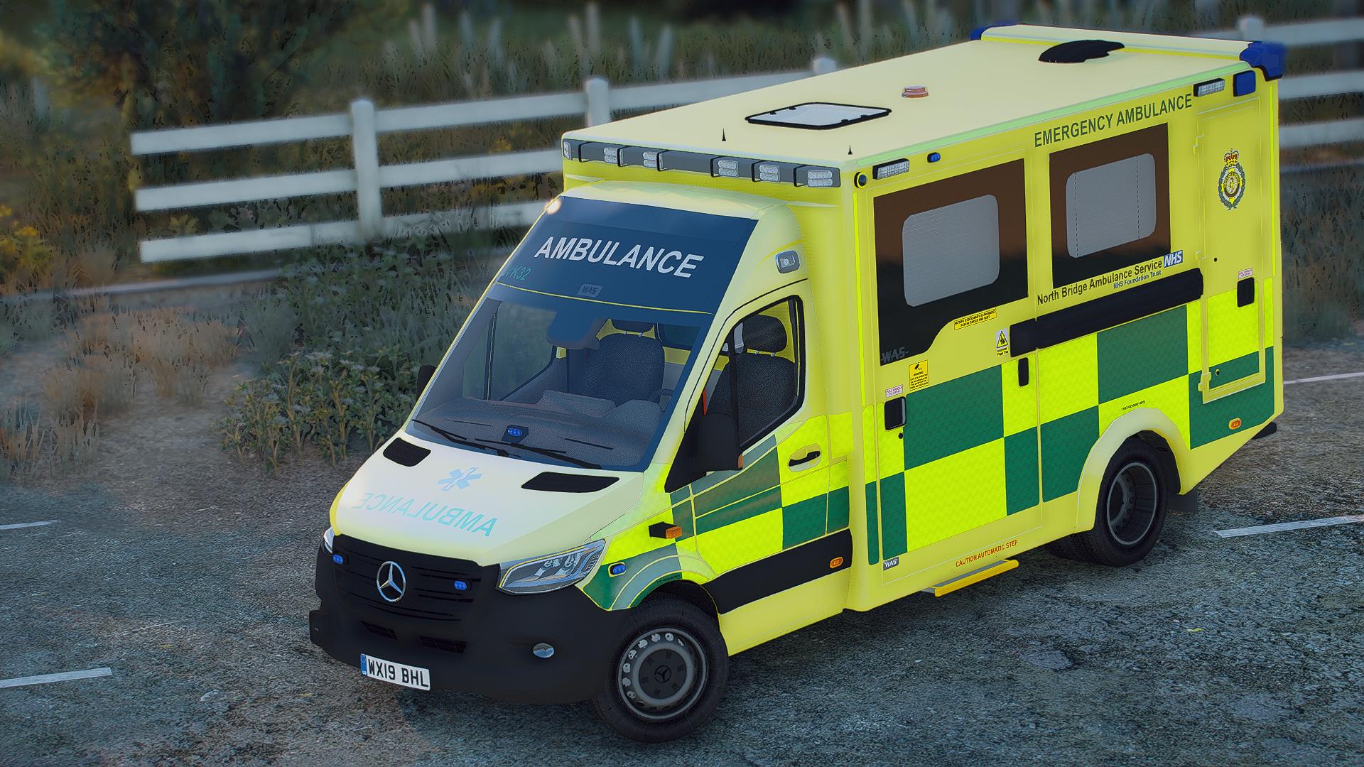 Union Mods [ELS] 2019 Mercedes Sprinter North Bridge Ambulance